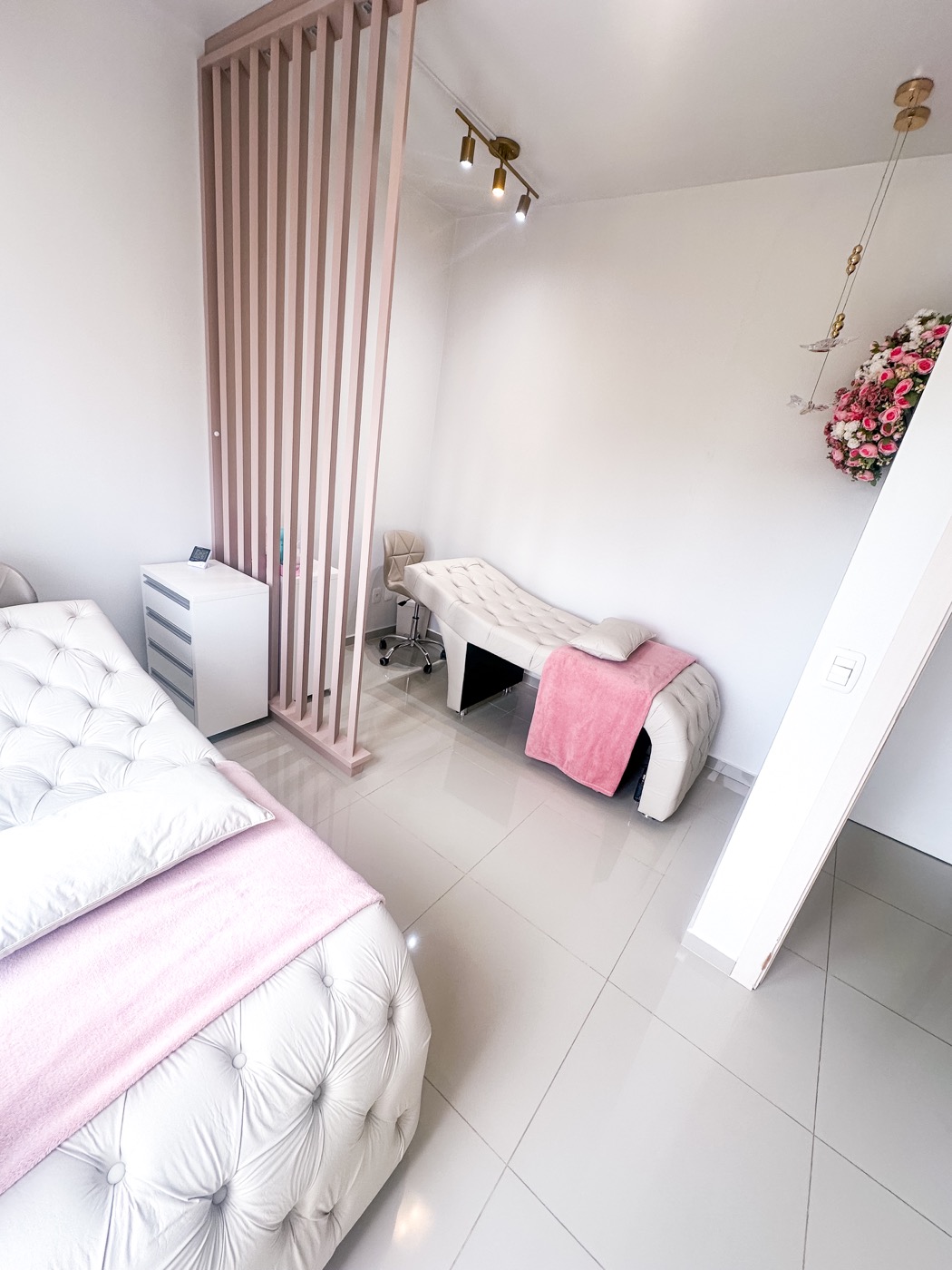 Sala de atendimento do Studio Beauty