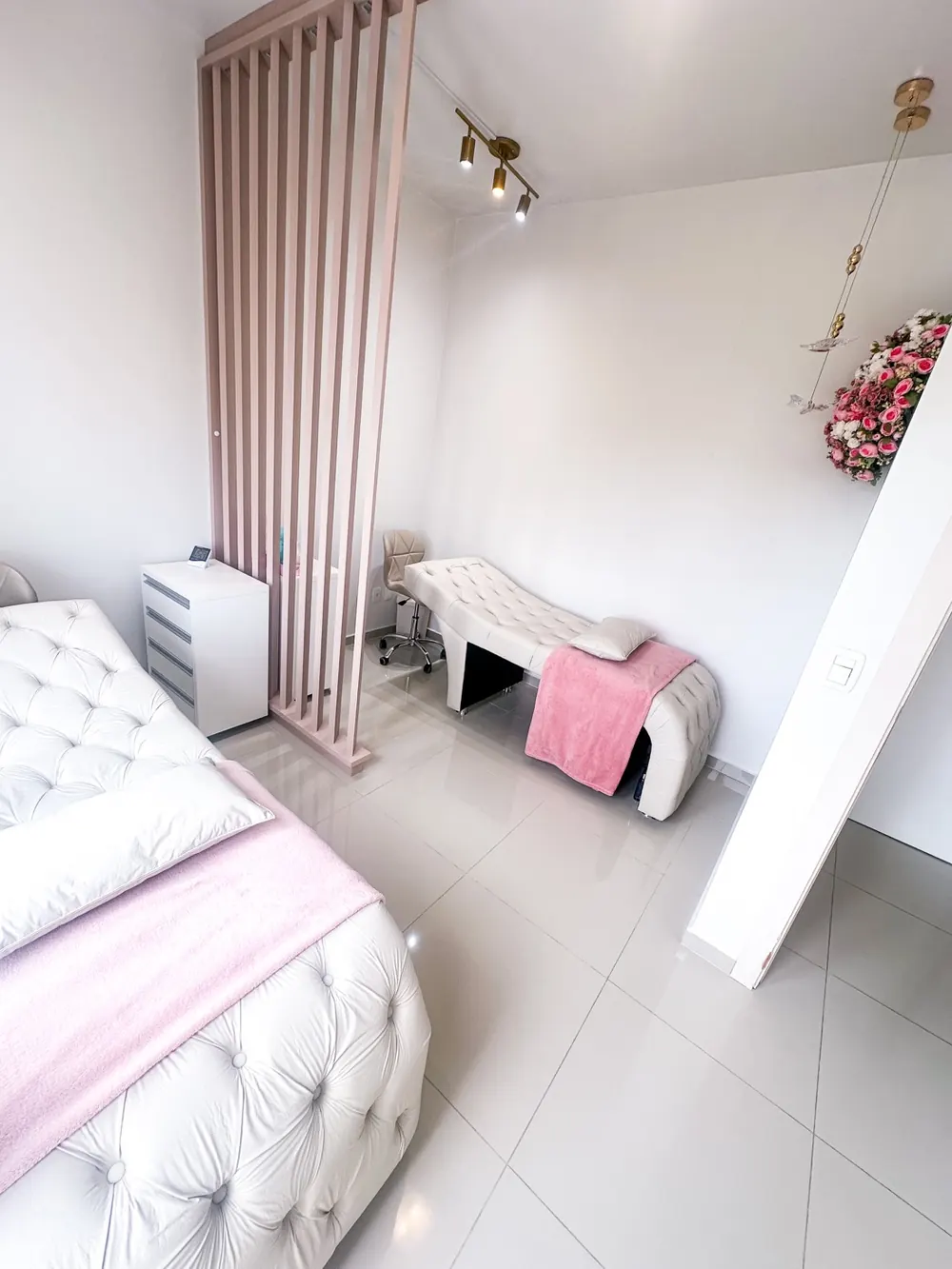 Sala de atendimento do Studio Beauty